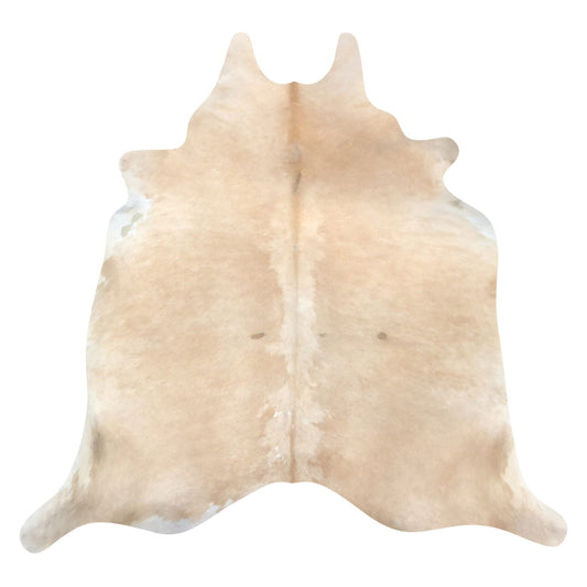 Natural Brazilian Cowhide Rug -  Beige & Ivory