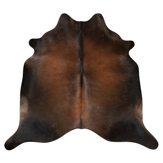 Natural Brazilian Cowhide Rug -  Mocha & Espresso