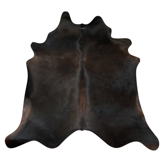 Natural Brazilian Cowhide Rug -  Espresso & Mocha