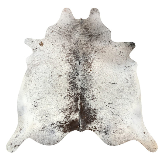 Natural Brazilian Cowhide Rug -  Taupe, Espresso & Ivory