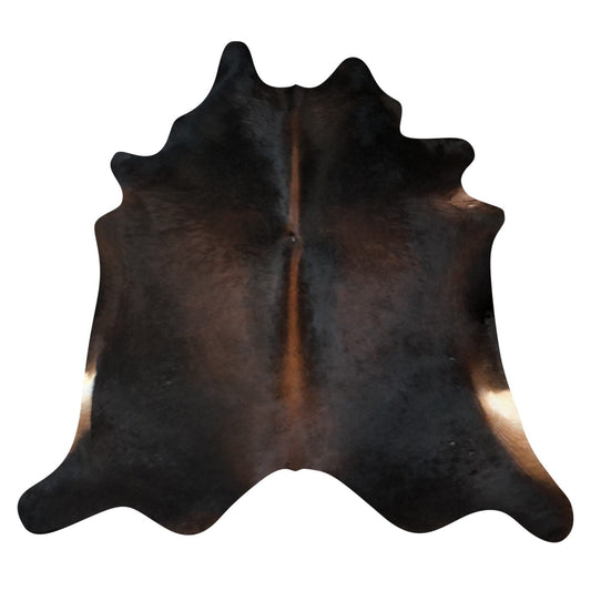 Natural Brazilian Cowhide Rug -  Espresso, Mocha & Ivory