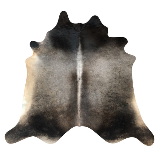 Natural Brazilian Cowhide Rug -  Taupe, Espresso & Beige