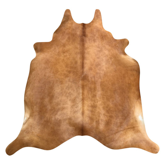 Natural Brazilian Cowhide Rug -  Mocha & Ivory