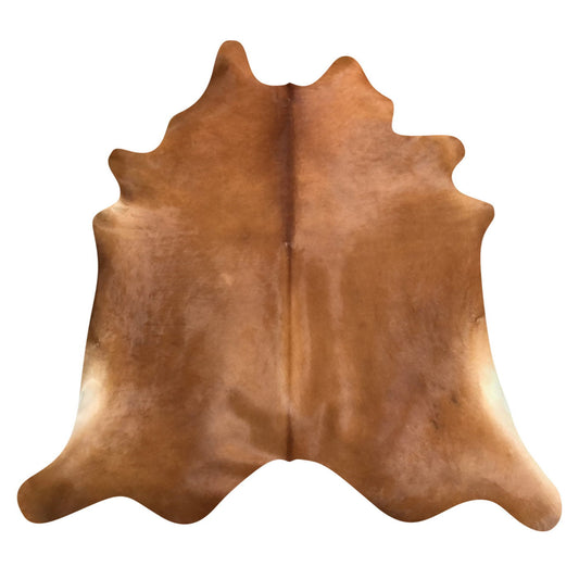 Natural Brazilian Cowhide Rug -  Mocha & Caramel