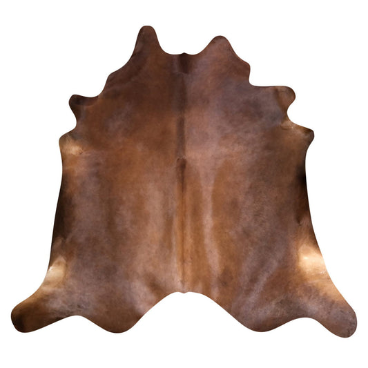 Natural Brazilian Cowhide Rug -  Mocha & Caramel