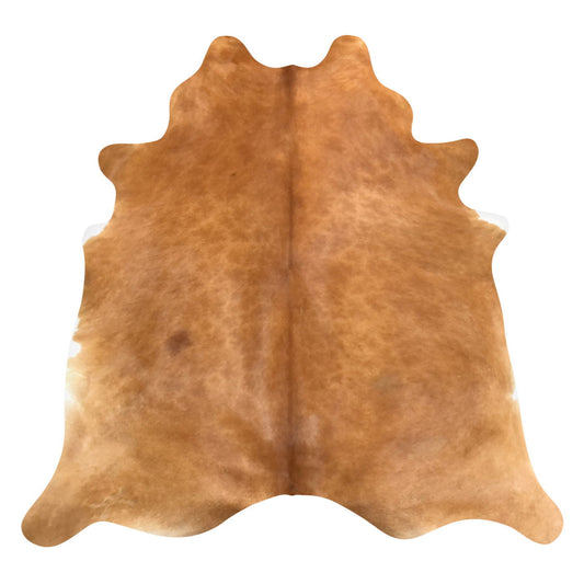 Natural Brazilian Cowhide Rug -  Mocha & Ivory