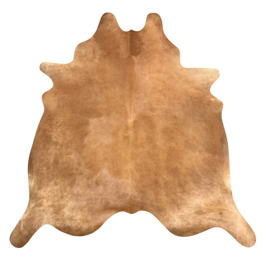 Natural Brazilian Cowhide Rug -  Caramel