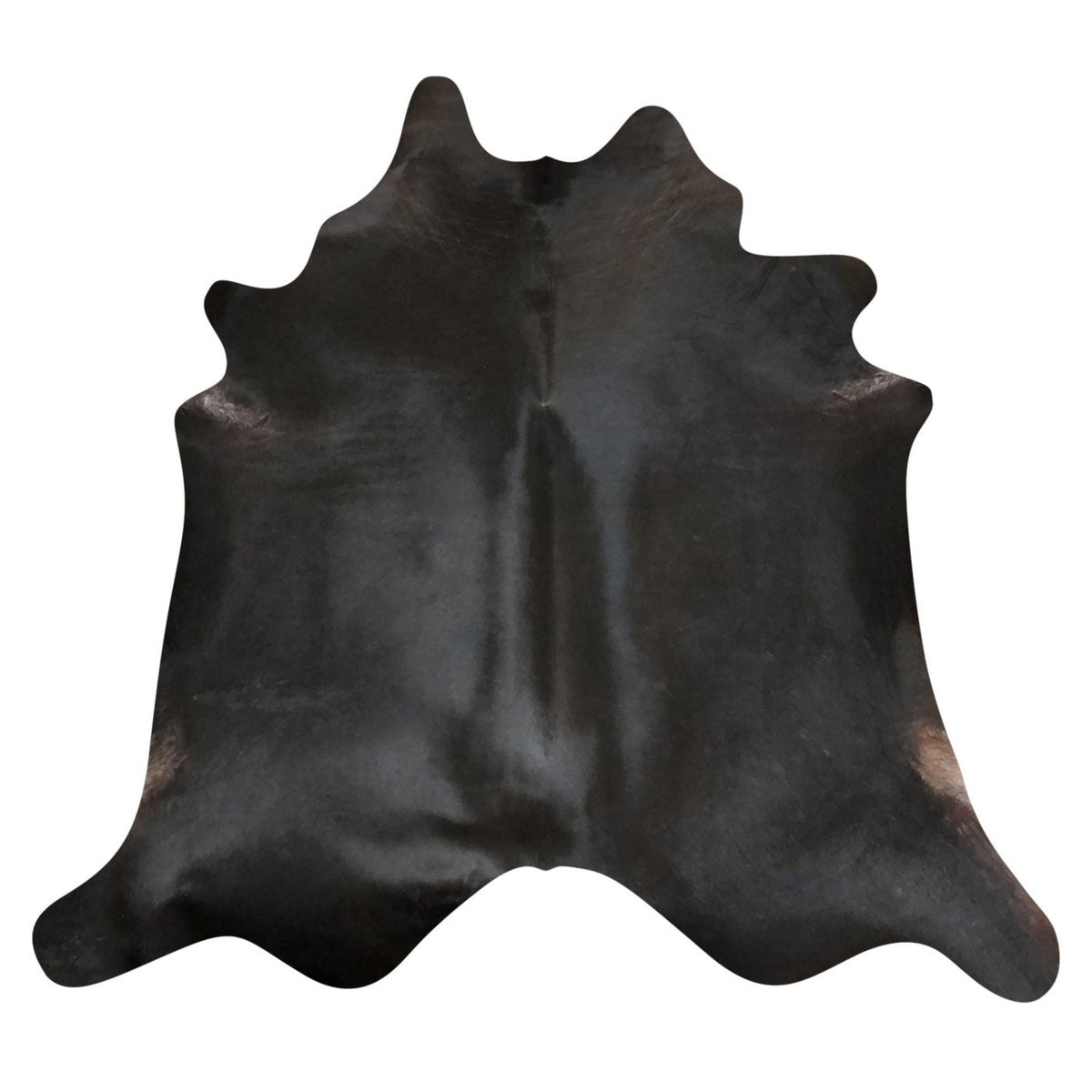 Natural Brazilian Cowhide Rug -  Espresso
