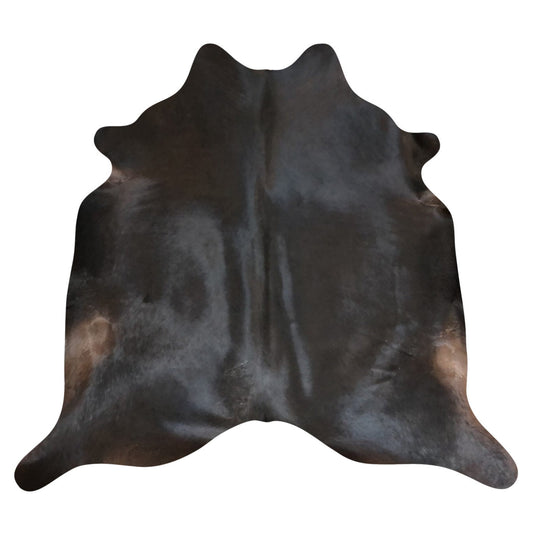 Natural Brazilian Cowhide Rug -  Espresso