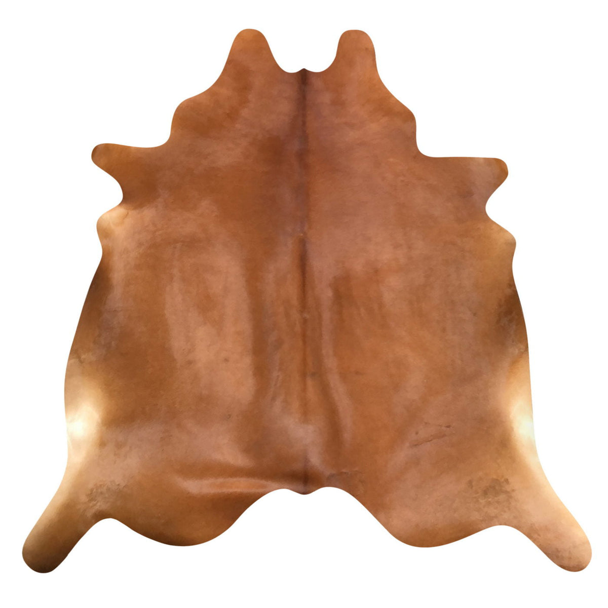 Natural Brazilian Cowhide Rug -  Mocha & Ivory