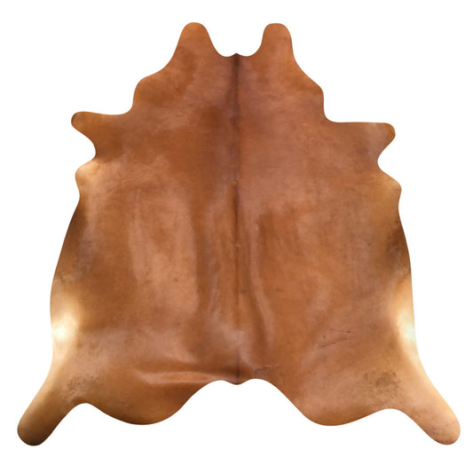 Natural Brazilian Cowhide Rug -  Mocha & Ivory