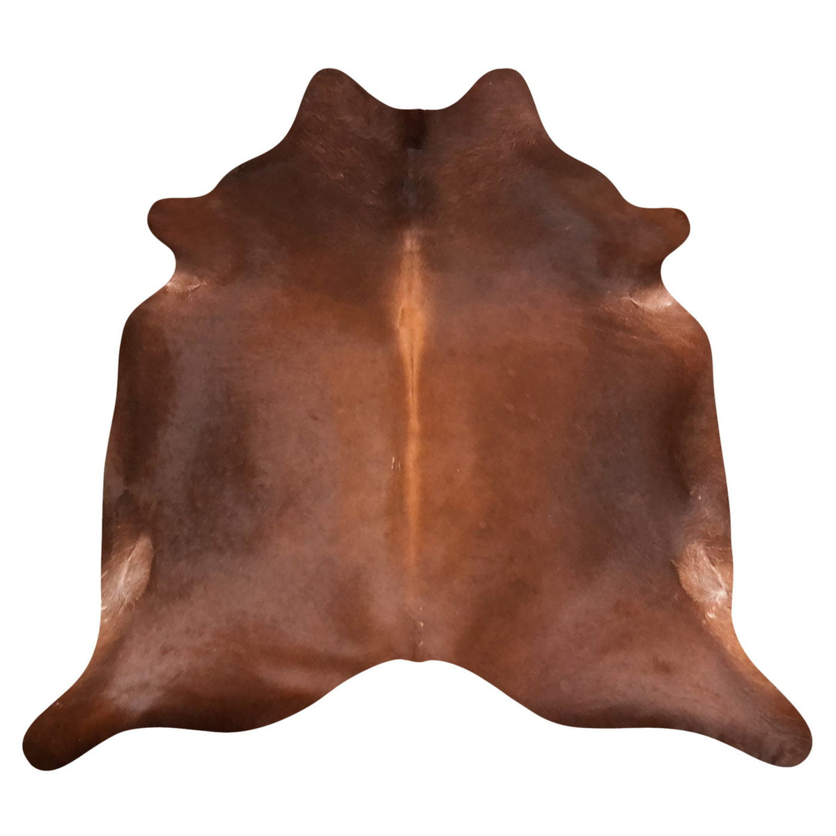 Natural Brazilian Cowhide Rug -  Chocolate & Mocha