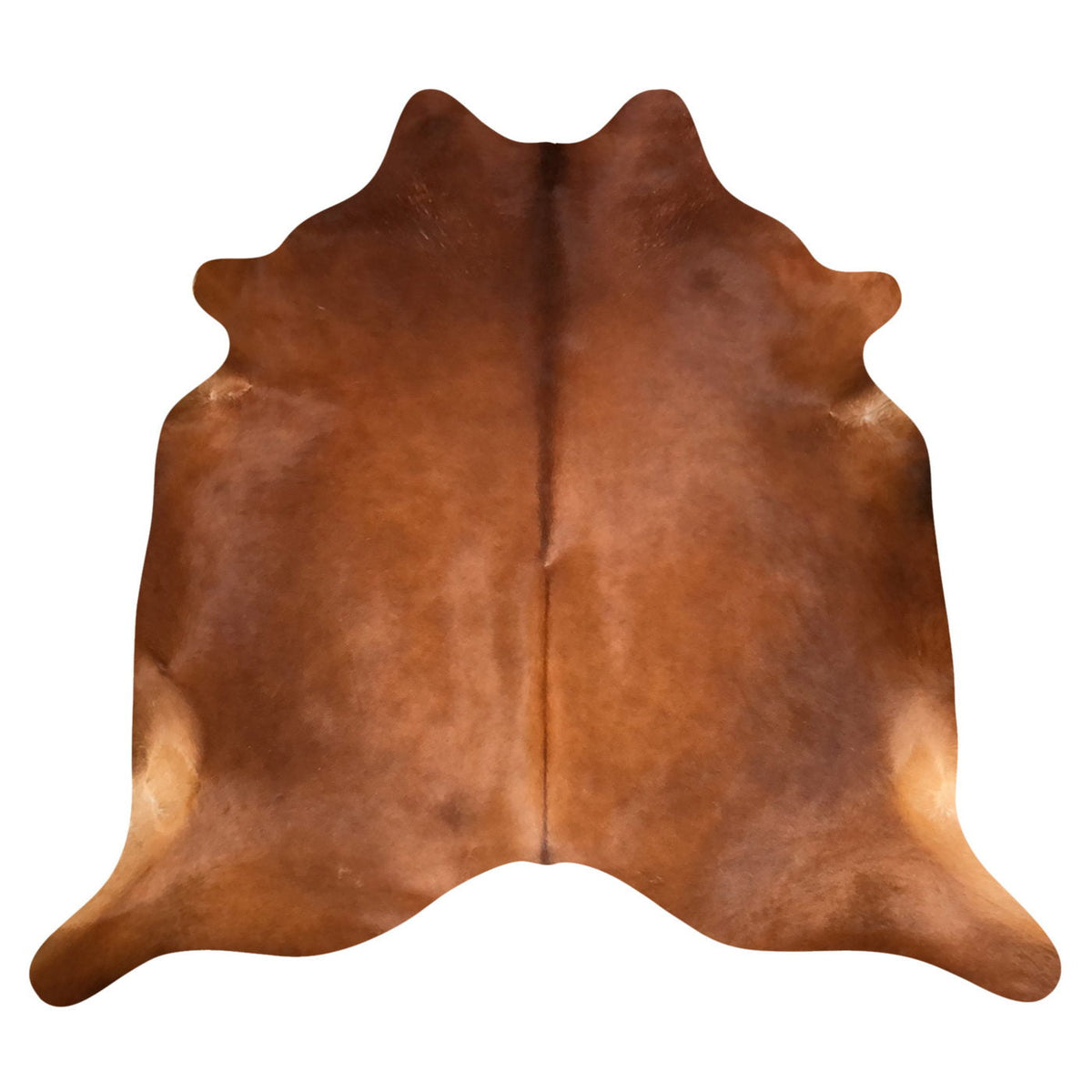 Natural Brazilian Cowhide Rug -  Mocha & Caramel