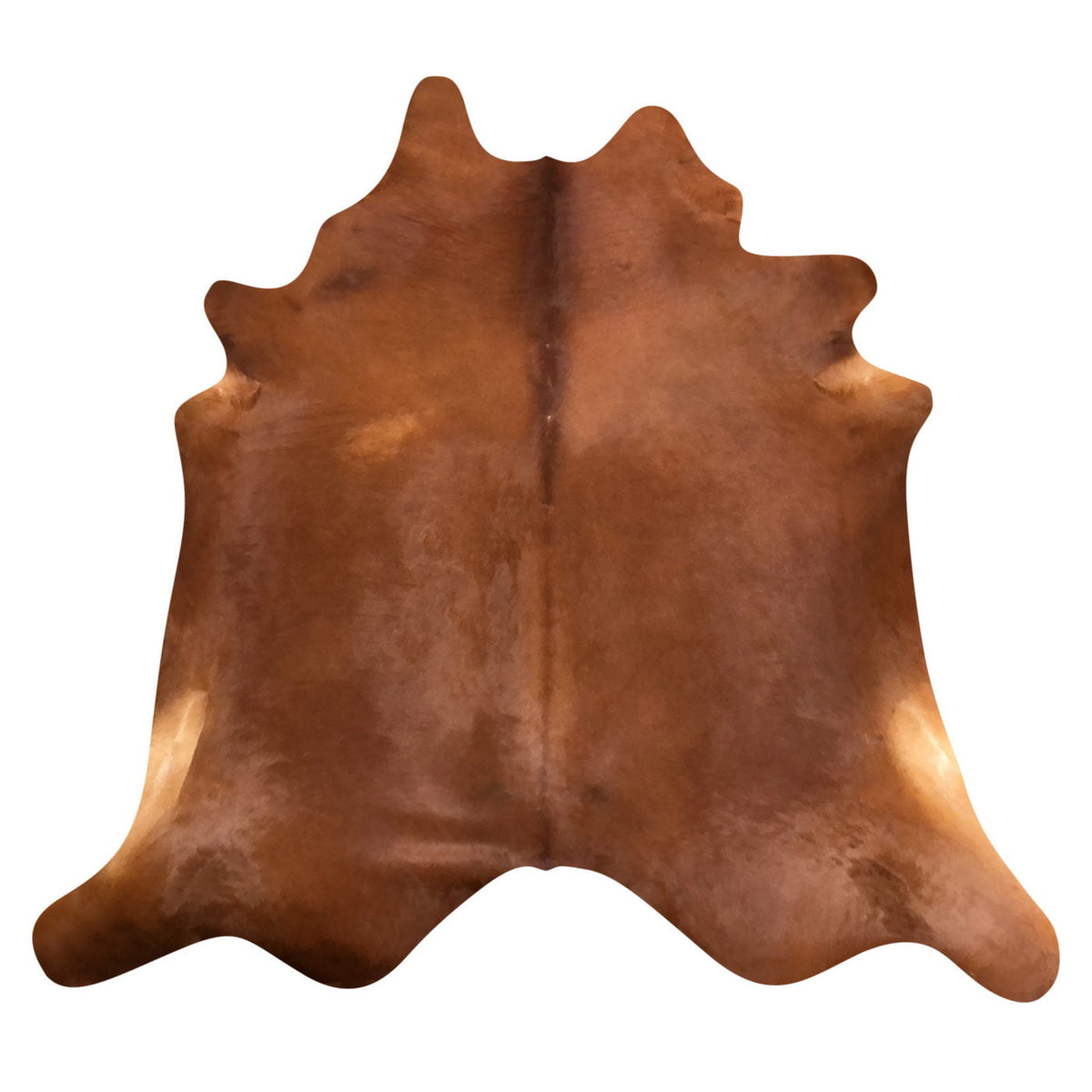 Natural Brazilian Cowhide Rug -  Mocha & Caramel