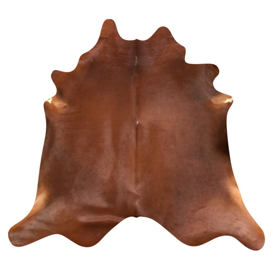 Natural Brazilian Cowhide Rug -  Mocha & Ivory