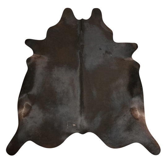 Natural Brazilian Cowhide Rug -  Espresso