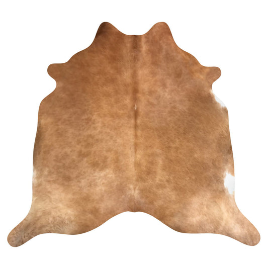 Natural Brazilian Cowhide Rug -  Mocha & Ivory