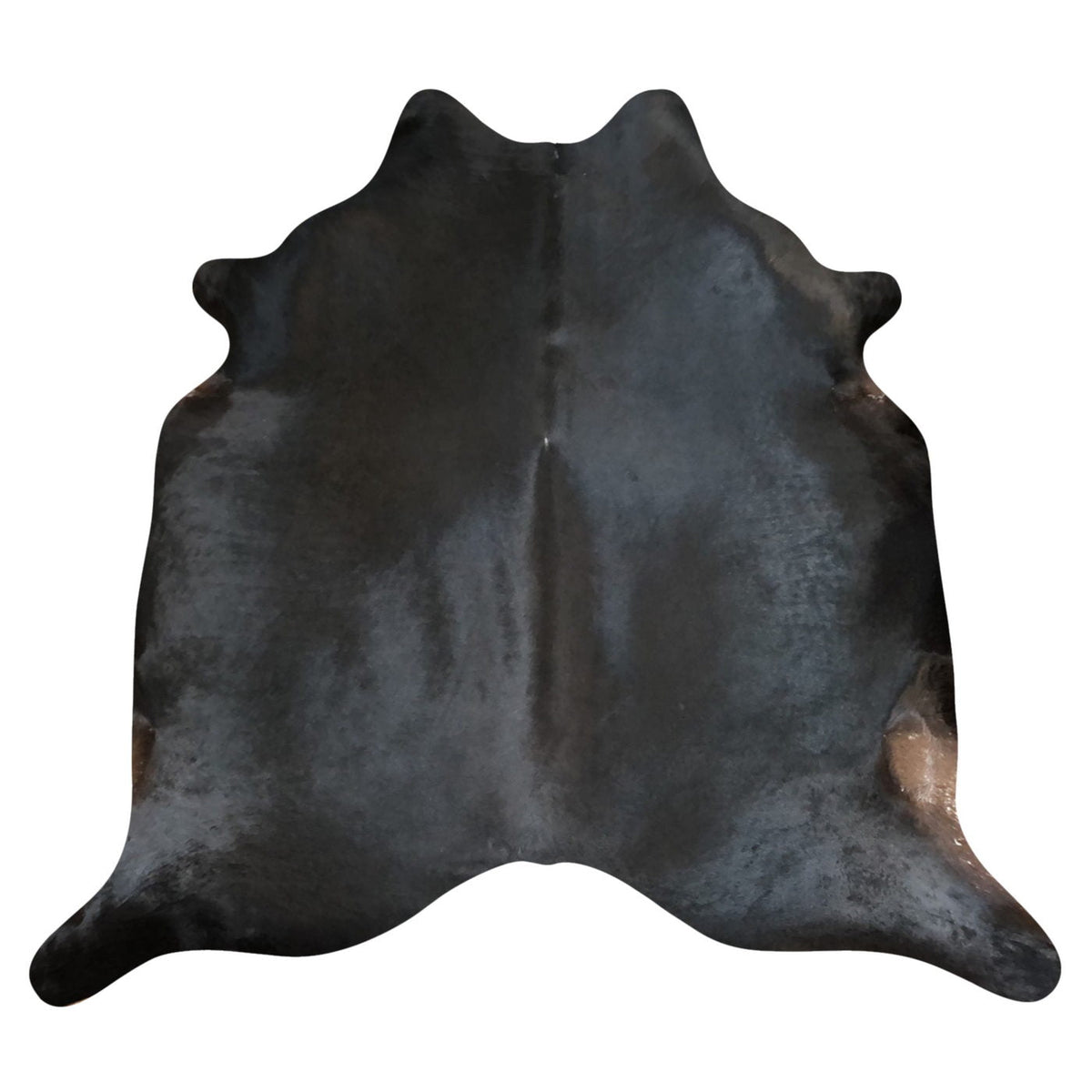 Natural Brazilian Cowhide Rug -  Espresso, Chocolate & Ivory