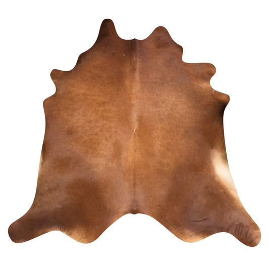 Natural Brazilian Cowhide Rug -  Mocha & Caramel