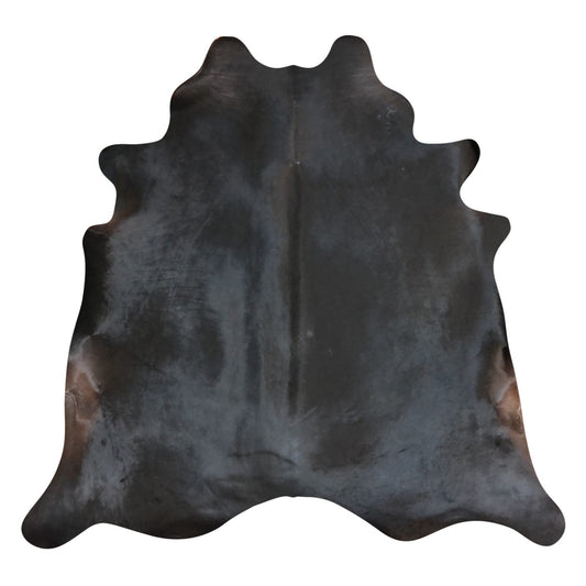 Natural Brazilian Cowhide Rug -  Espresso