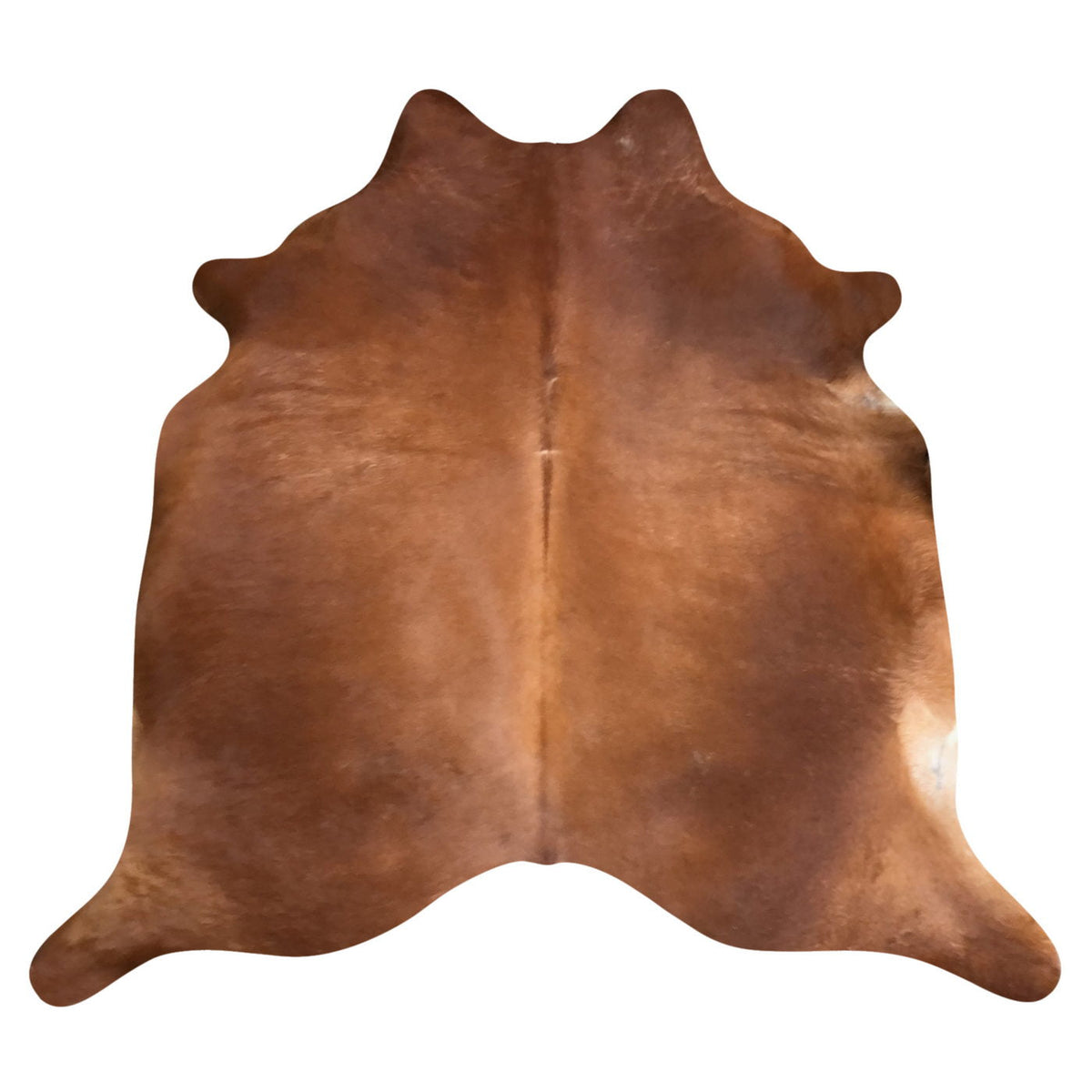 Natural Brazilian Cowhide Rug -  Mocha & Ivory