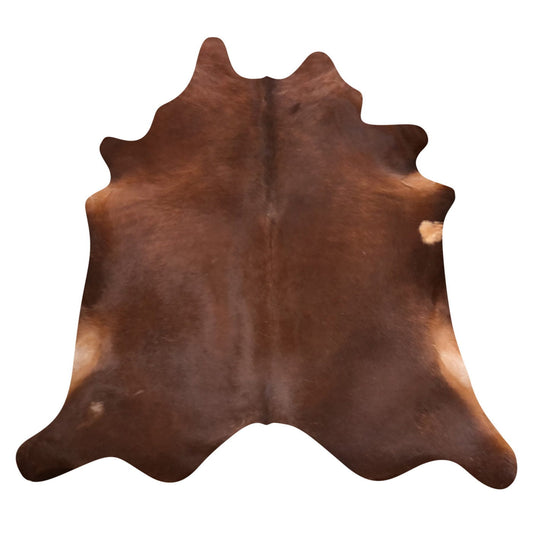 Natural Brazilian Cowhide Rug -  Chocolate & Mocha
