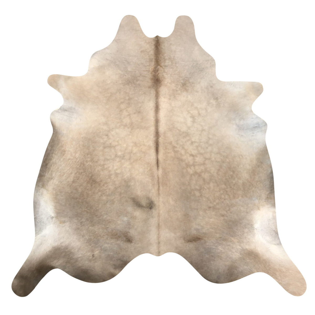 Natural Brazilian Cowhide Rug -  Beige, Taupe & Ivory