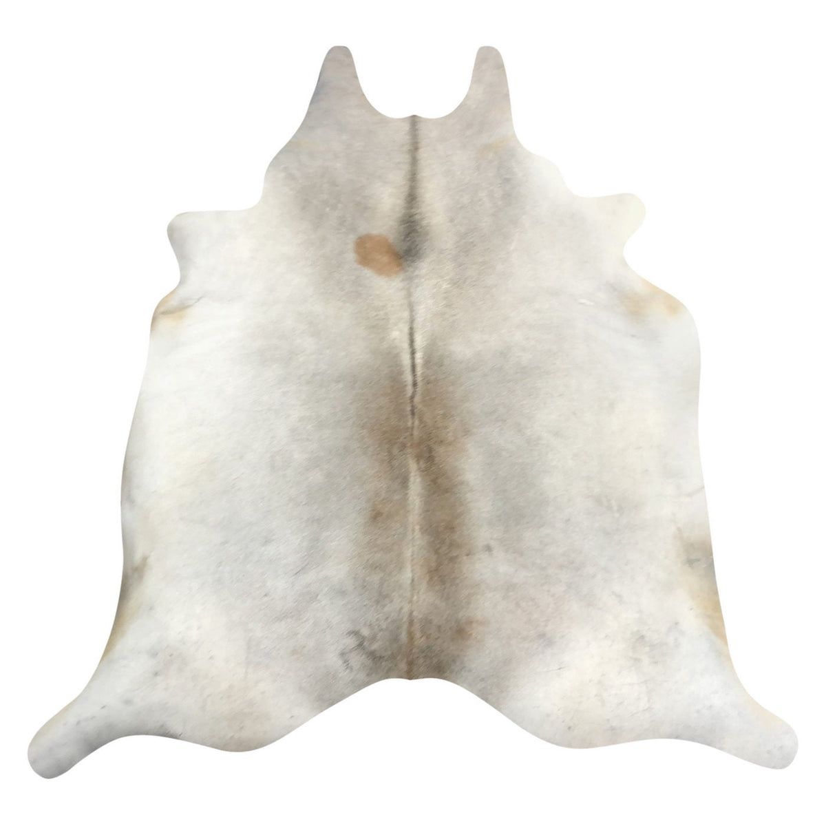 Natural Brazilian Cowhide Rug -  Taupe, Ivory & Caramel