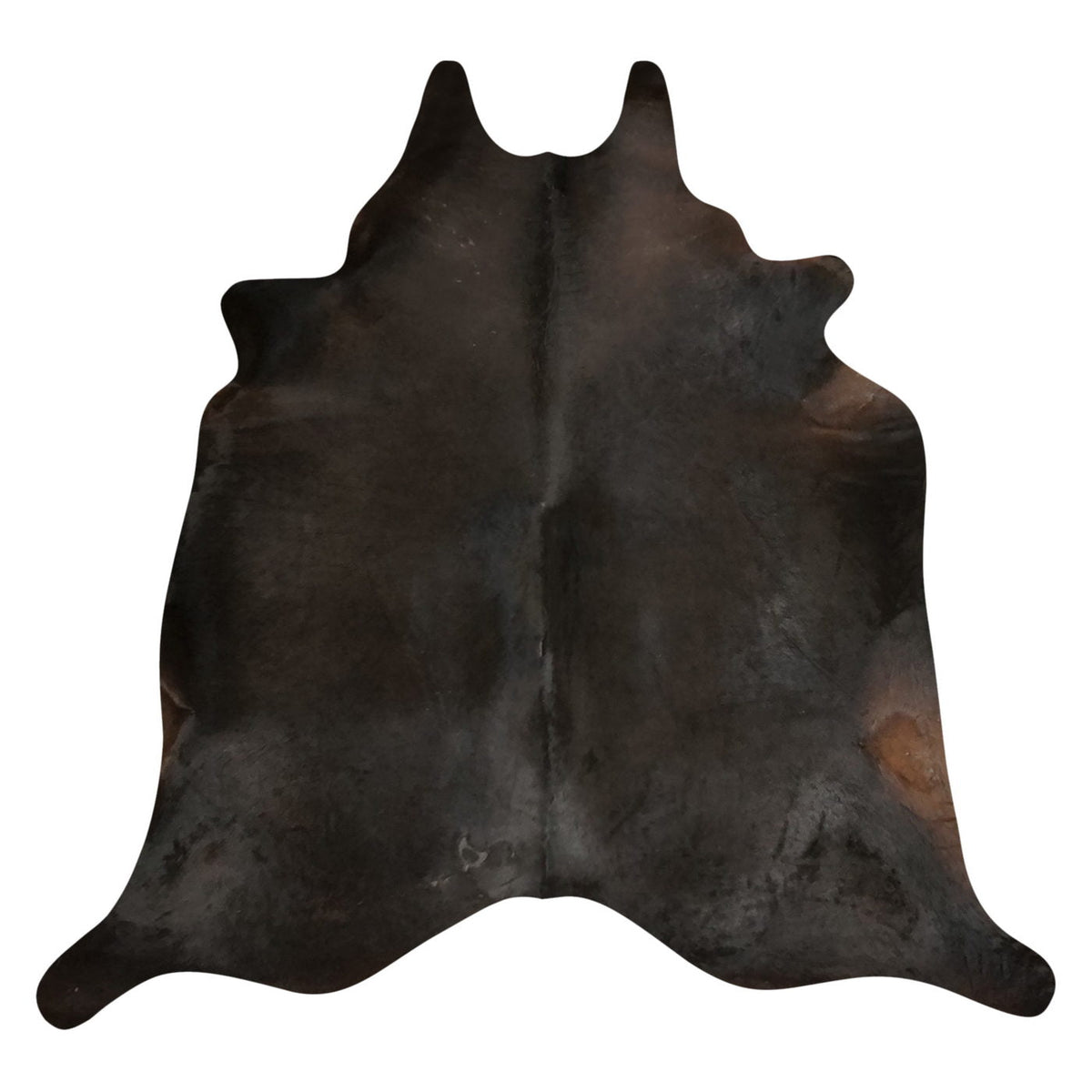 Natural Brazilian Cowhide Rug -  Espresso
