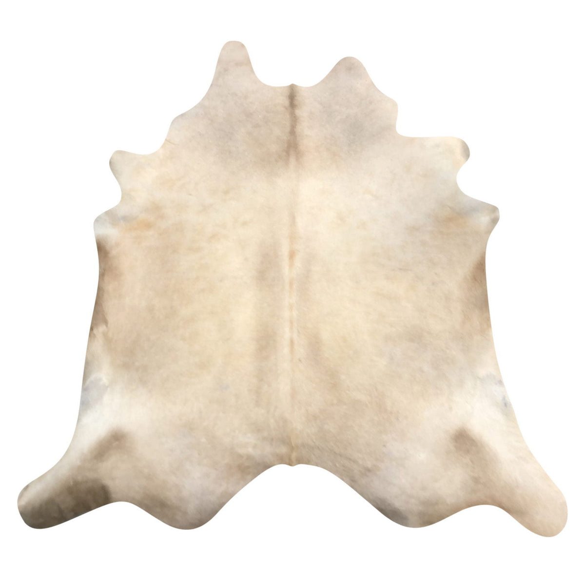 Natural Brazilian Cowhide Rug -  Beige & Ivory
