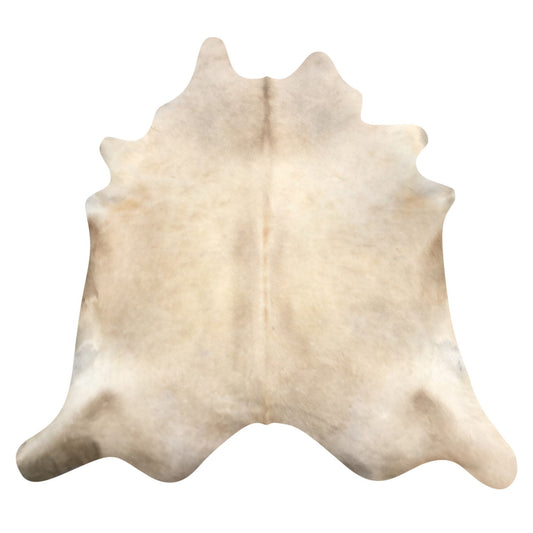 Natural Brazilian Cowhide Rug -  Beige & Ivory