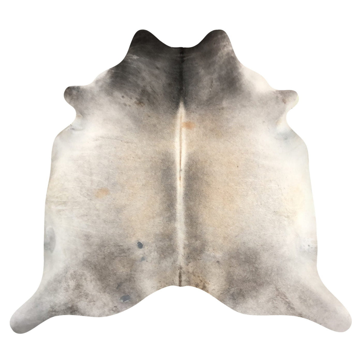 Natural Brazilian Cowhide Rug -  Taupe, Beige & Ivory