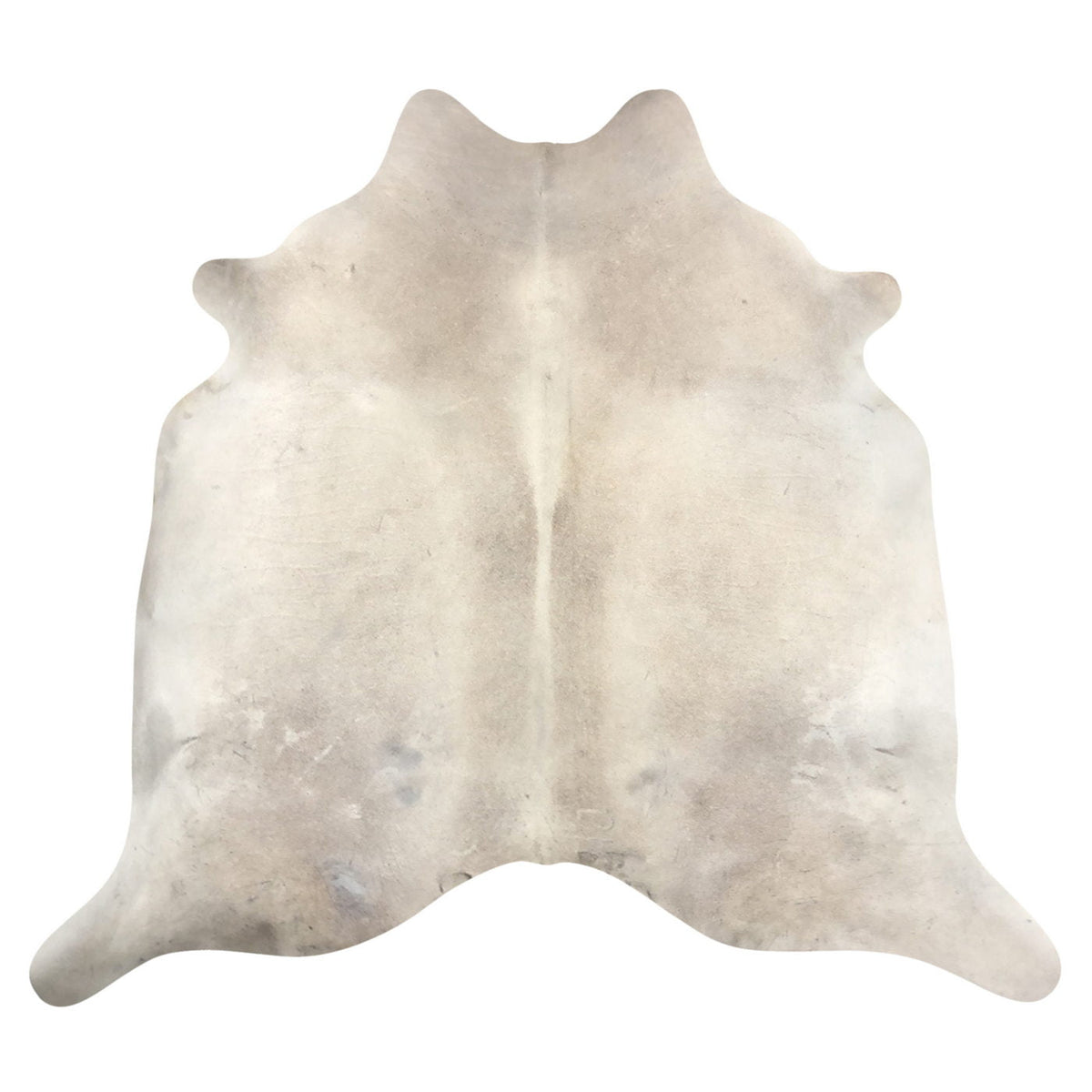 Natural Brazilian Cowhide Rug -  Taupe & Ivory