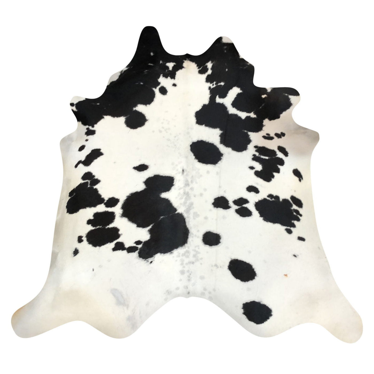 Natural Brazilian Cowhide Rug -  Espresso, Ivory & Taupe