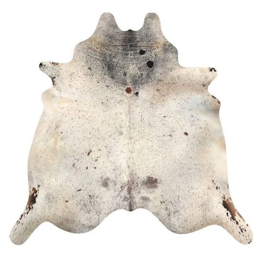 Natural Brazilian Cowhide Rug -  Ivory, Mocha & Espresso