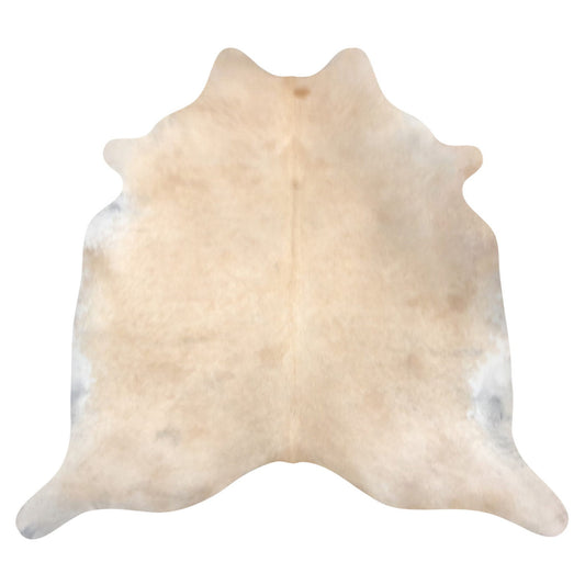 Natural Brazilian Cowhide Rug -  Beige & Ivory