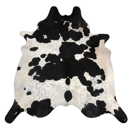 Natural Brazilian Cowhide Rug -  Espresso, Taupe & Ivory