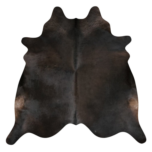 Natural Brazilian Cowhide Rug -  Espresso