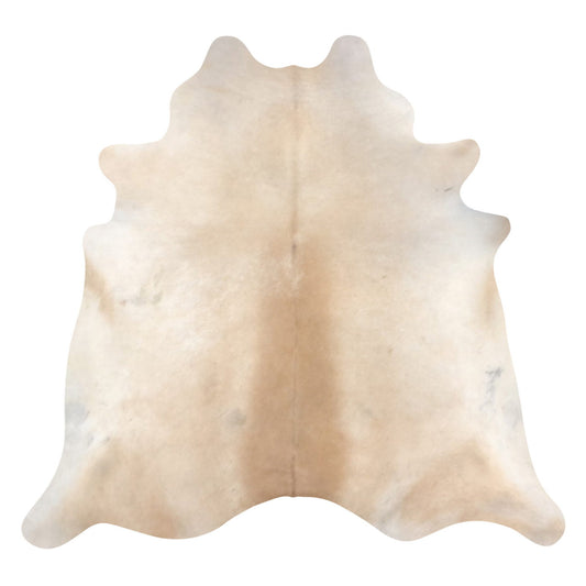 Natural Brazilian Cowhide Rug -  Caramel & Ivory