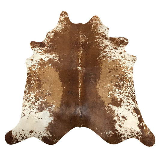Natural Brazilian Cowhide Rug -  Mocha, Ivory & Caramel