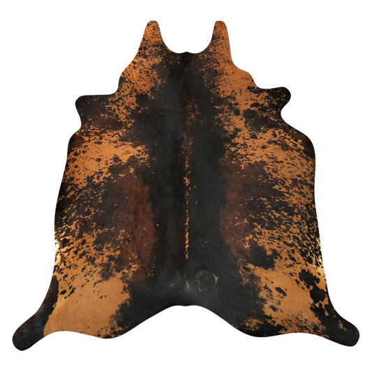 Natural Brazilian Cowhide Rug -  Espresso, Mocha & Chocolate