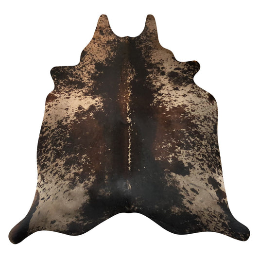 Natural Brazilian Cowhide Rug -  Espresso, Caramel & Mocha
