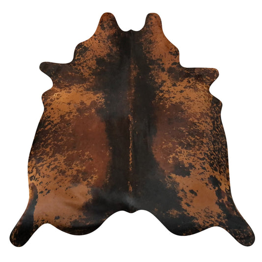 Natural Brazilian Cowhide Rug -  Espresso & Mocha