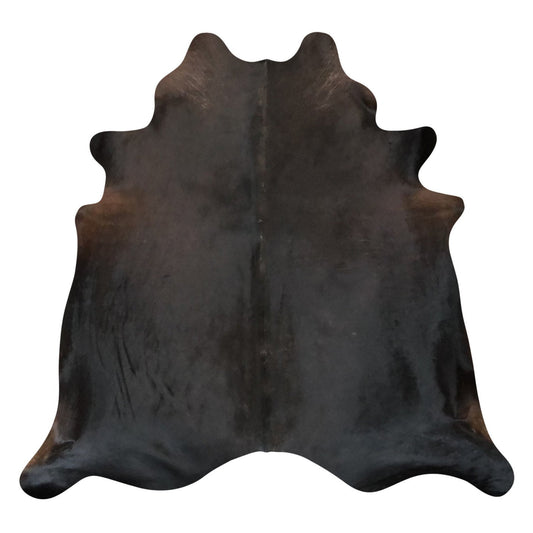 Natural Brazilian Cowhide Rug -  Espresso & Mocha