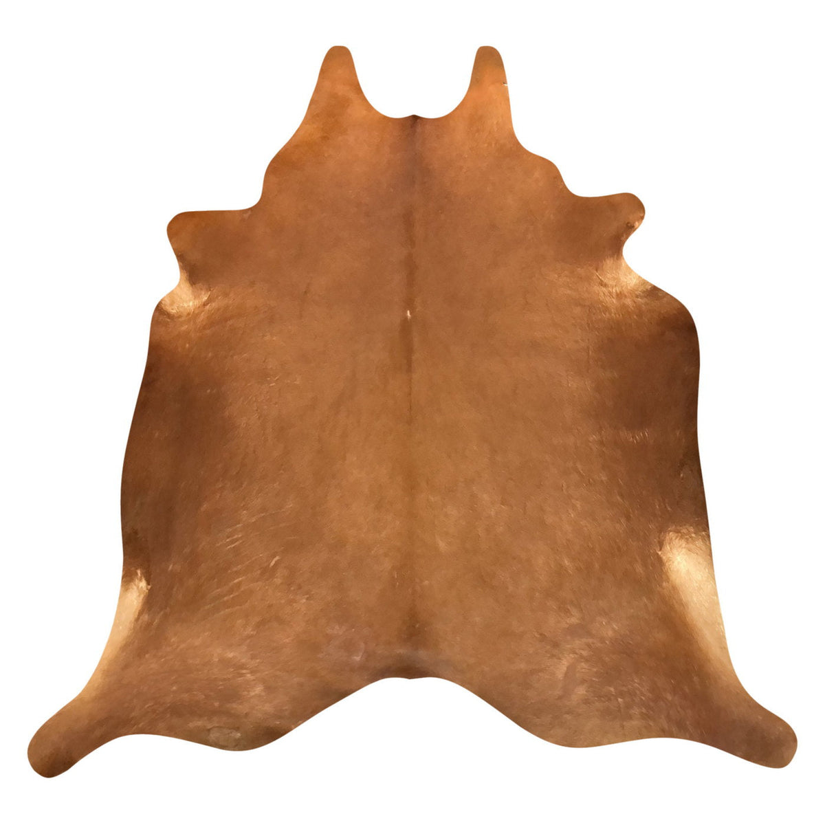Natural Brazilian Cowhide Rug -  Mocha & Caramel