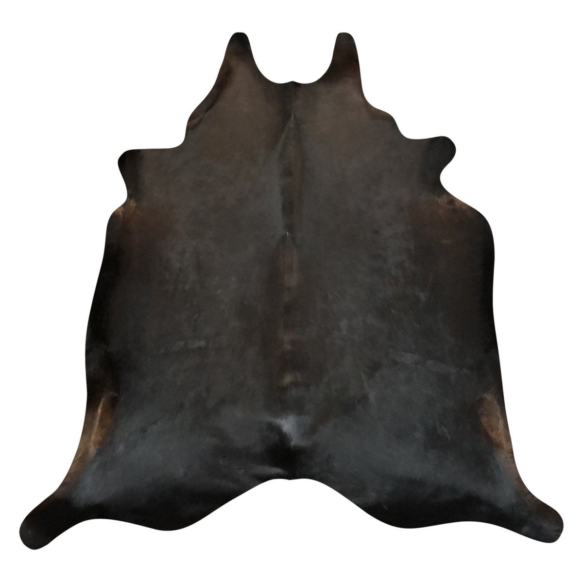Natural Brazilian Cowhide Rug -  Espresso