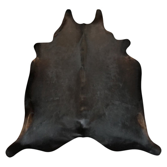 Natural Brazilian Cowhide Rug -  Espresso