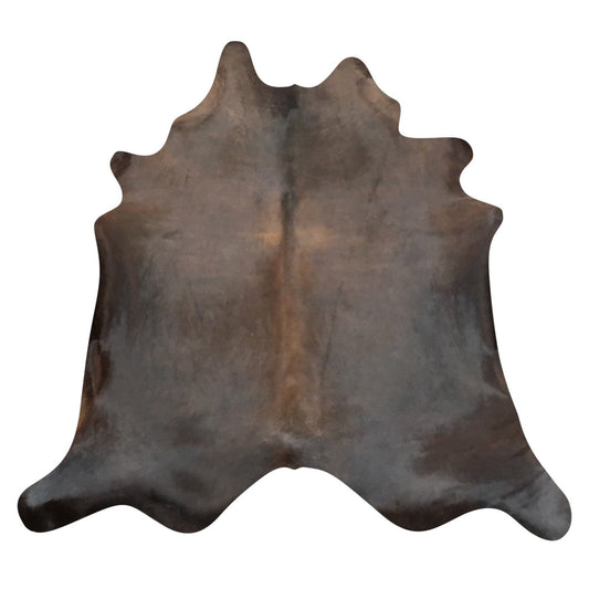 Natural Brazilian Cowhide Rug -  Espresso & Mocha