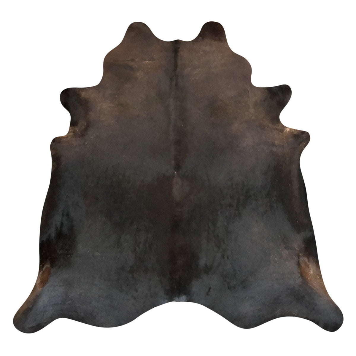 Natural Brazilian Cowhide Rug -  Espresso
