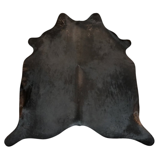 Natural Brazilian Cowhide Rug -  Espresso
